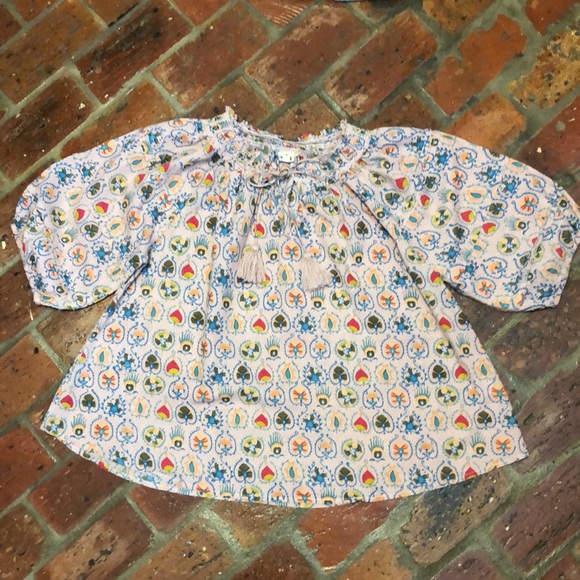 Ivy Jane blushing color boho top sz M/L - Picture 2 of 10